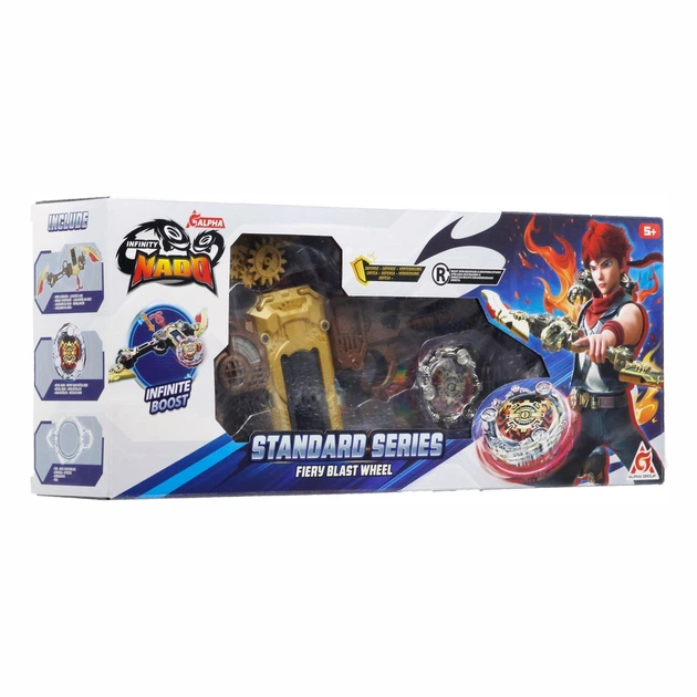 Дзига Infinity Nado VII Standard series Вогняне Колесо Вибуху (EU664113) - зображення 2