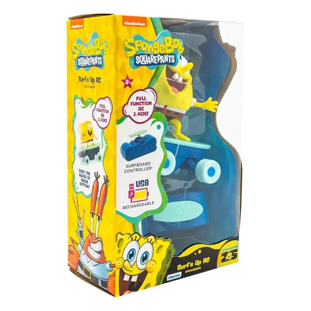 Фигурка SpongeBob Губка Боб на д/у FR71156 - Фото 3 Фигурка SpongeBob Губка Боб на д/у FR71156 - изображение 3