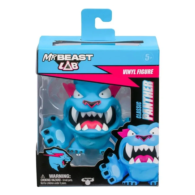 Коллекционная фигурка MrBeast Lab Пантера Classic, 123819 - Фото 3 Коллекционная фигурка MrBeast Lab Пантера Classic, 123819 - изображение 3