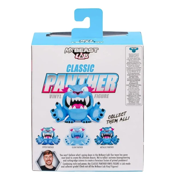 Коллекционная фигурка MrBeast Lab Пантера Classic, 123819 - Фото 5 Коллекционная фигурка MrBeast Lab Пантера Classic, 123819 - изображение 5