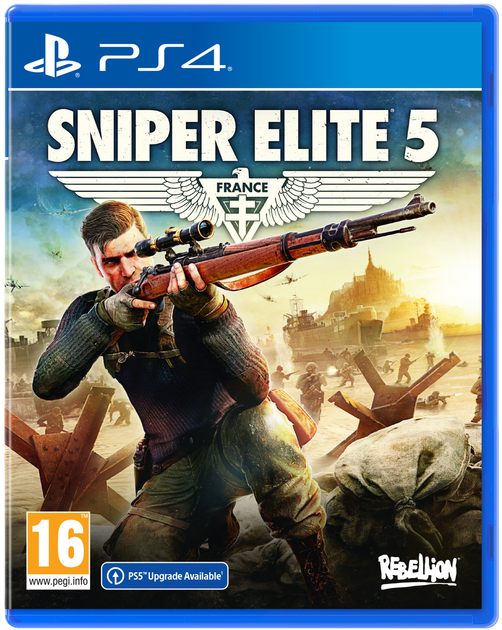 Гра PS4 Sniper Elite 5 (Blu-ray диск) (5056208813633) - Фото 1 Гра PS4 Sniper Elite 5 (Blu-ray диск) (5056208813633) - зображення 1