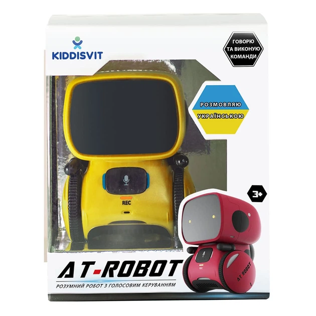 Интерактивный робот AT-Robot One Yellow (укр) - изображение 2