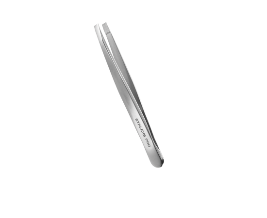 Пінцет STALEKS PRO Expert 10 Type 1 для брів широкі прямі кромки - TE-10/1 - Фото 1 Пінцет STALEKS PRO Expert 10 Type 1 для брів широкі прямі кромки - TE-10/1 - изображение 1