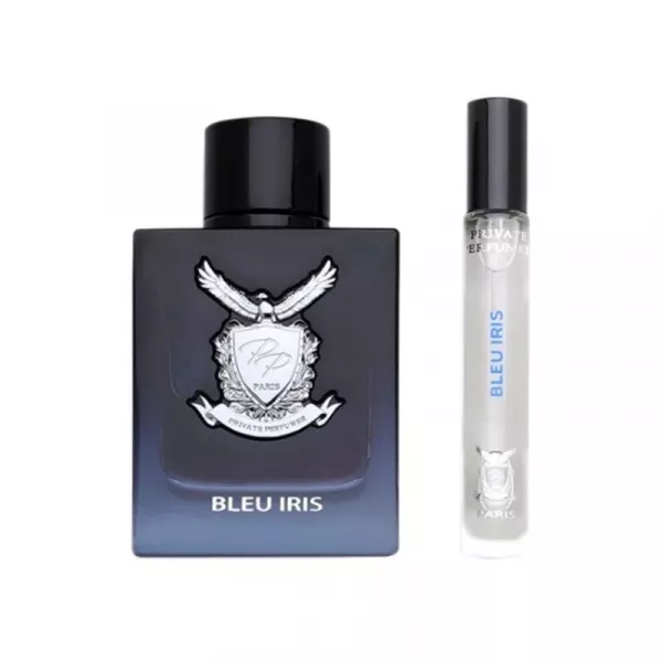 Набор мужской парфюмерии Parfums Parour Private Perfumer Bleu Iris - 100 ml edp + 10 ml travel spray - Фото 2 Набор мужской парфюмерии Parfums Parour Private Perfumer Bleu Iris - 100 ml edp + 10 ml travel spray - изображение 2