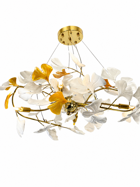 Люстра Berger 7032-PL-4 Gold G9 max 4x10 Вт 80x40см H30см - изображение 5