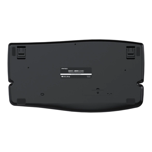 Беспроводной комплект Fantech Arch Combo WKM71 из клавиатуры и мыши с частотой опроса до 250Hz с помощью Bluetooth (версий 3.0 и 5.0) и на частоте 2.4GHz (USB адаптер) с разрешением до 2400DPI Black - изображение 5
