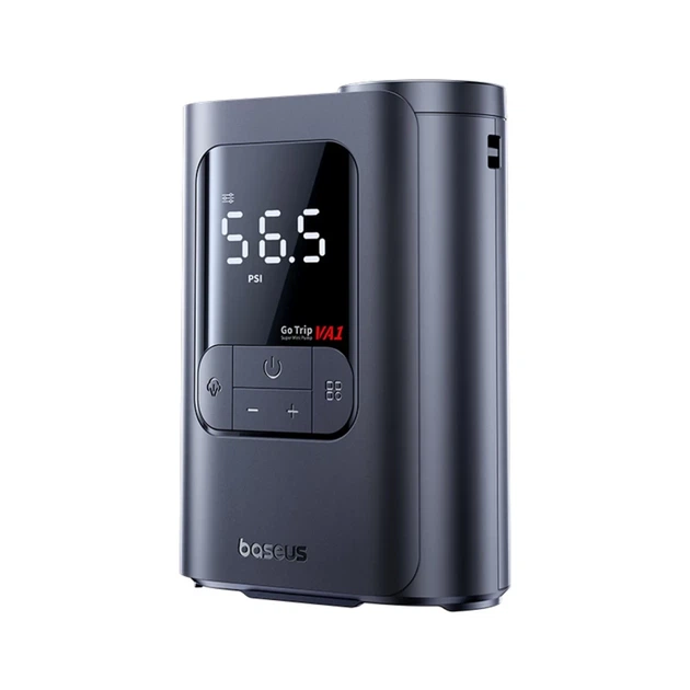 Беспроводной компрессор Baseus GoTrip VA1 150 PSI 7500 mAh Dark Gray (6932172696085) - изображение 4