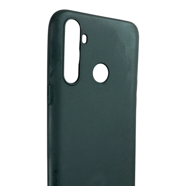 Чехол для Realme C3 черный матовый TPU (матовый, гибкий) - Фото 3 Чехол для Realme C3 черный матовый TPU (матовый, гибкий) - изображение 3
