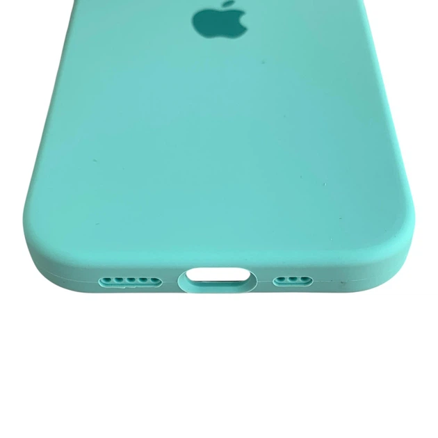 Чохол Silicone Case для Apple iPhone 16 бірюзовий (софт-тач, мікрофібра всередині) - Фото 6 Чохол Silicone Case для Apple iPhone 16 бірюзовий (софт-тач, мікрофібра всередині) - зображення 6