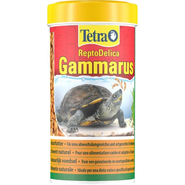Корм Tetra ReptoDelica Gammarus для водных черепах 1 л - Фото 1 Корм Tetra ReptoDelica Gammarus для водных черепах 1 л - изображение 1
