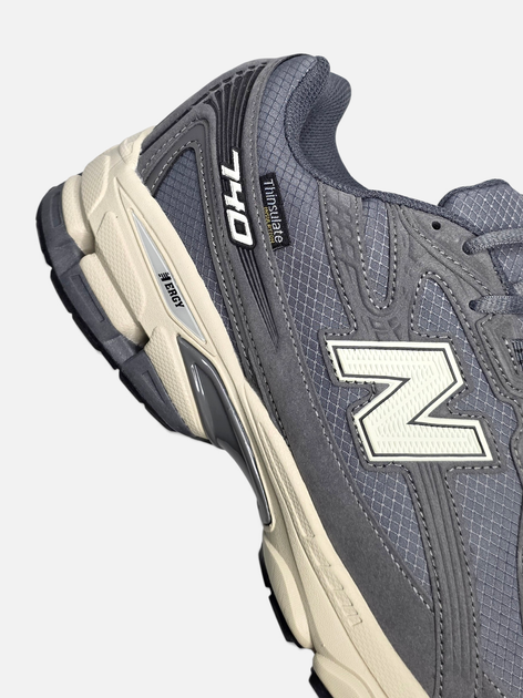 Чоловічі кросівки для бігу NB 740 GTX Grey 48 (31,0 см) Сірий - зображення 9