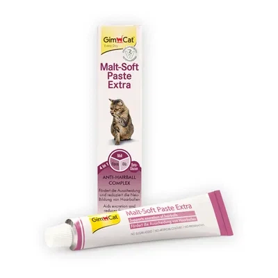 200gr Malt-soft Gimcat Extra Паста для виведення шерсті та поліпшення моторики шлунка 200 г - Фото 2 200gr Malt-soft Gimcat Extra Паста для виведення шерсті та поліпшення моторики шлунка 200 г - изображение 2