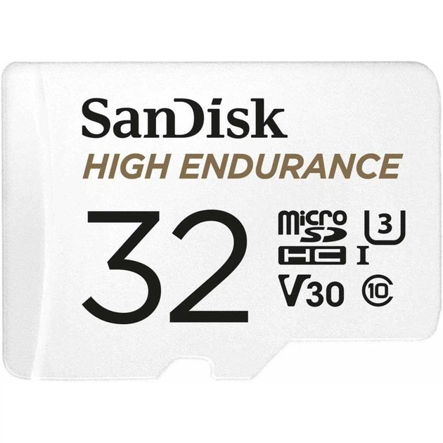 Карта пам'яті SanDisk microSDHC High Endurance 32GB UHS-I U3 V30 + SD Adapter (SDSQQNR-032G-GN6IA) [174416] - зображення 2