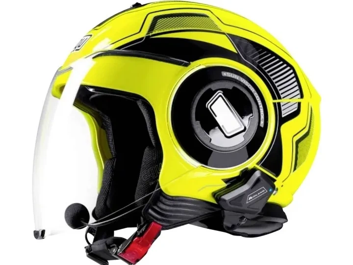 Interkom motocyklowy Midland BT Mini z Bluetooth 3.0 i zasięgiem 500 m Czarny (BT MINI TWIN) - obraz 6