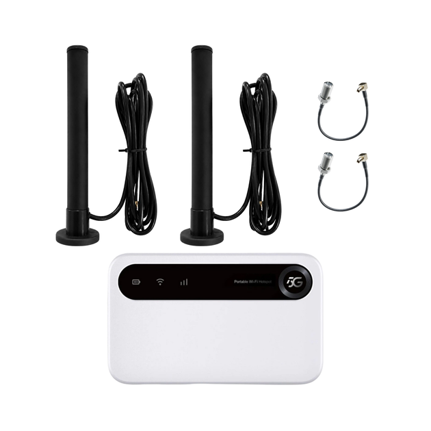 5G/4G Wi-Fi інтернет-комплект ZTE U50 з антенами Mobile Guard Mini для міста та дороги - Фото 1 5G/4G Wi-Fi інтернет-комплект ZTE U50 з антенами Mobile Guard Mini для міста та дороги - зображення 1