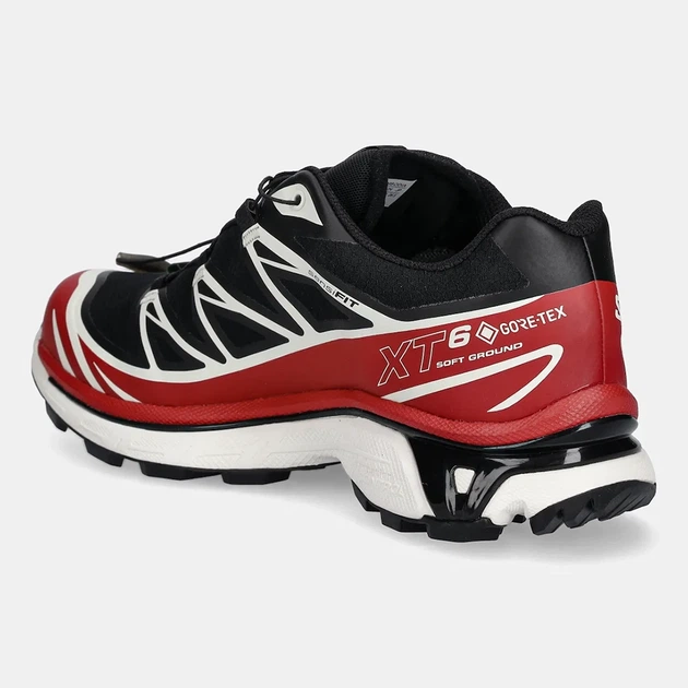 Кросівки чоловічі Salomon XT-6 Gore-Tex Black Flame Scarlet L47974900 43 - Фото 3 Кросівки чоловічі Salomon XT-6 Gore-Tex Black Flame Scarlet L47974900 43 - зображення 3