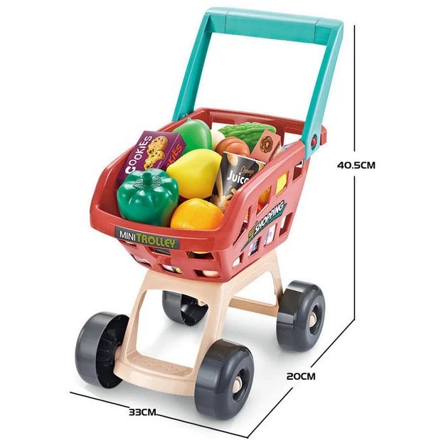 Игровой супермаркет 668-78 с кассой и продуктами - Фото 5 Игровой супермаркет 668-78 с кассой и продуктами - изображение 5