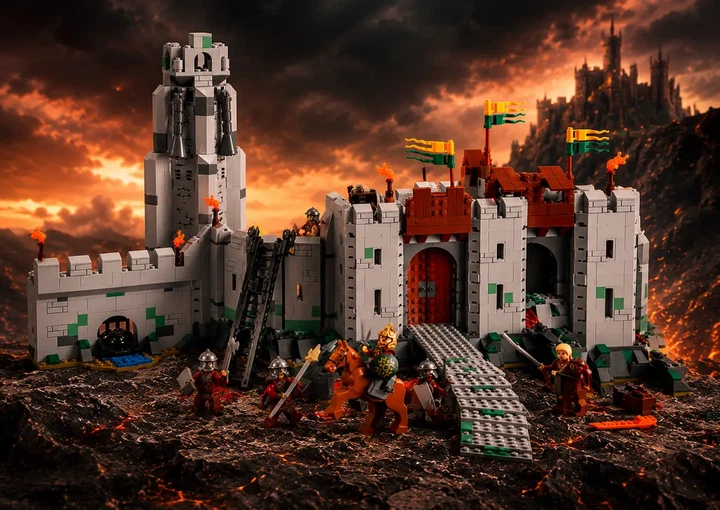 Конструктор Lord of the Rings The Battle for Helms Deep Битва за Хельмову Падь - Фото 3 Конструктор Lord of the Rings The Battle for Helms Deep Битва за Хельмову Падь - изображение 3
