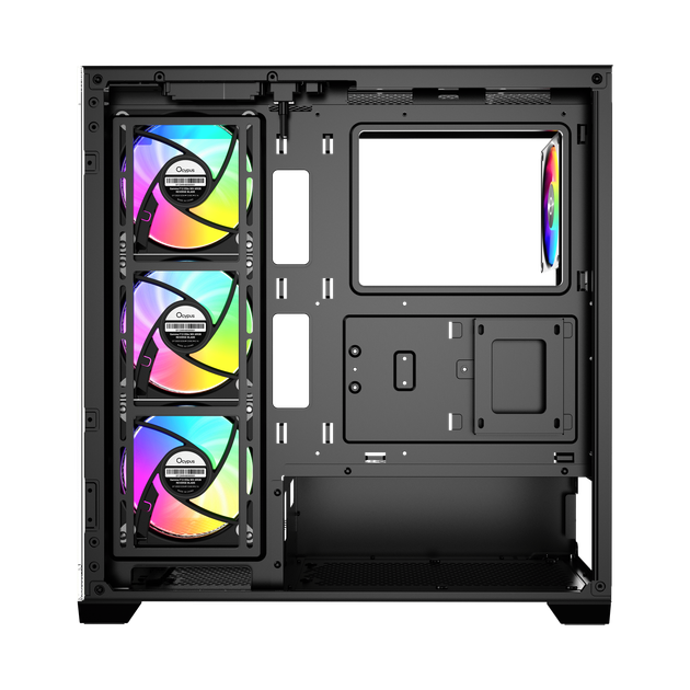 Корпус Ocypus Gamma C72 ARGB Black (GAMMA-C72-BKD400XX-GL) - зображення 6