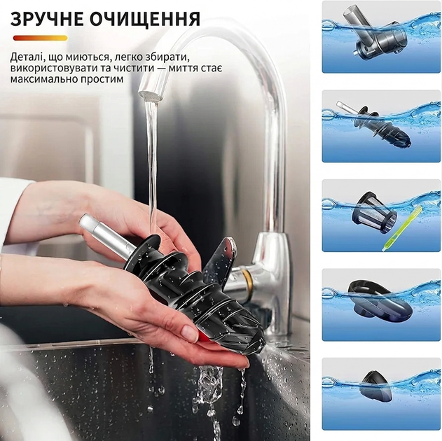 Насадка-соковыжималка AMZCHEF для миксеров KitchenAid | Холодный отжим | Совместима со всеми моделями | До 30% больше сока - изображение 12