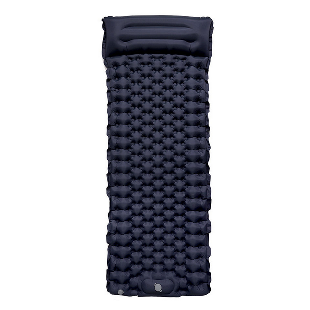 Надувной туристический коврик каремат (188х58х6 см) Outdoor Sleeping Black - Фото 5 Надувной туристический коврик каремат (188х58х6 см) Outdoor Sleeping Black - изображение 5