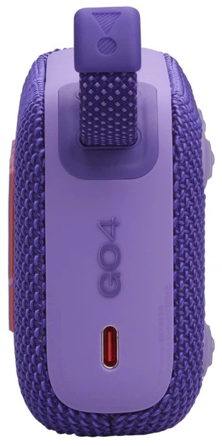 Портативна акустика JBL Go 4 фіолетовий (JBLGO4PUR) (6980796) - Фото 5 Портативна акустика JBL Go 4 фіолетовий (JBLGO4PUR) (6980796) - изображение 5