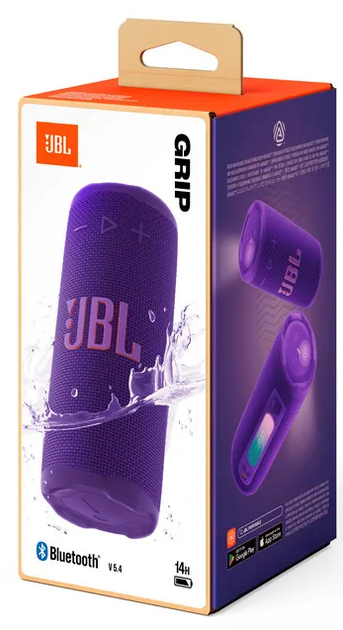 Портативна акустика JBL Grip фіолетовий (JBLGRIPPUR) (7163527) - зображення 8