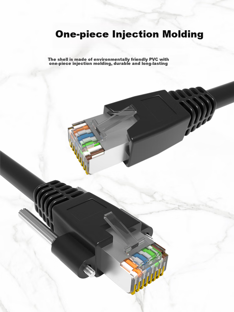 Патч-корд BOSENDE BSD-GYL Cat 6 экранированный 1 Гбит/с 1 м (BSD-GYL-01) - изображение 4