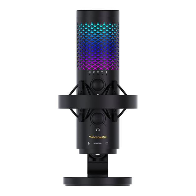 Микрофон FANTECH WFM1 Resono конденсаторный с шумоподавлением для стрима и подкастов Black - изображение 4