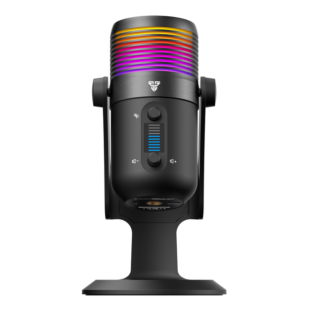 Микрофон Fantech MCX03 Leviosa Max конденсаторный с RGB подсветкой кардиоидный для стрима черный - изображение 3