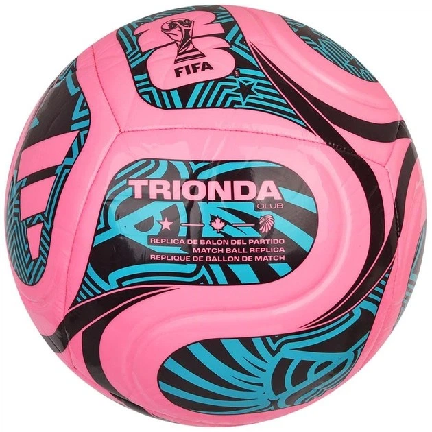 М'яч футбольний Adidas Fifa World Cup 26 Trionda Club Рожевий 5 (JD8029-5) - Фото 1 М'яч футбольний Adidas Fifa World Cup 26 Trionda Club Рожевий 5 (JD8029-5) - изображение 1