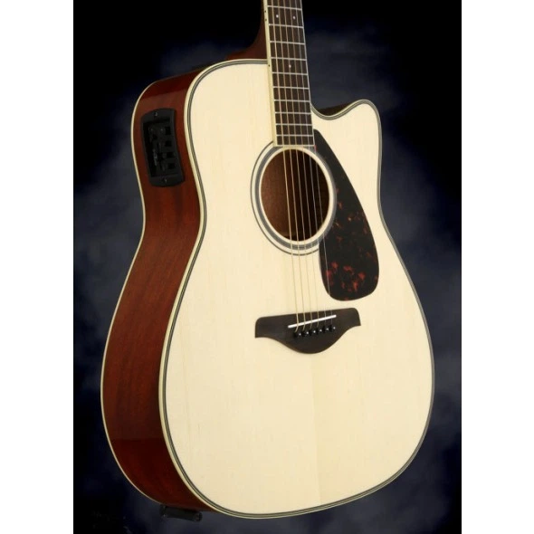 Электроакустическая гитара Yamaha FGX820C Natural (18189) - изображение 2