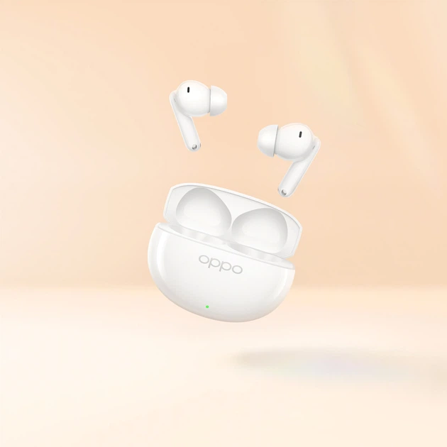 Навушники Oppo Enco Air5 White - Фото 5 Навушники Oppo Enco Air5 White - изображение 5