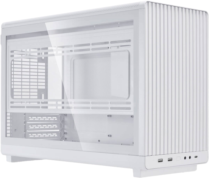 Panel boczny Lian Li A3 mATX Left Side Tempered Glass Panel White (4718466015679) - obraz 2