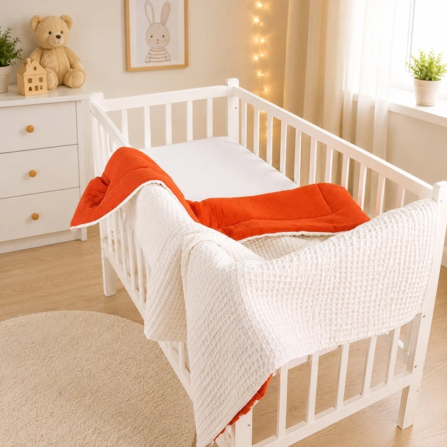 Плед детский MirSon №022 Baby Harmony Terracotta 150х220 см (2200013893097) - изображение 2
