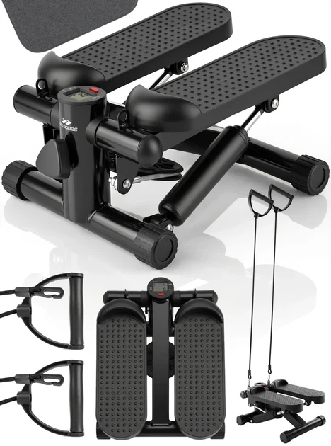 Степпер Scoopes BodyStep 114928 с эспандерами, LCD-дисплеем и ковриком, максимальная нагрузка до 100 кг - Фото 1 Степпер Scoopes BodyStep 114928 с эспандерами, LCD-дисплеем и ковриком, максимальная нагрузка до 100 кг - изображение 1