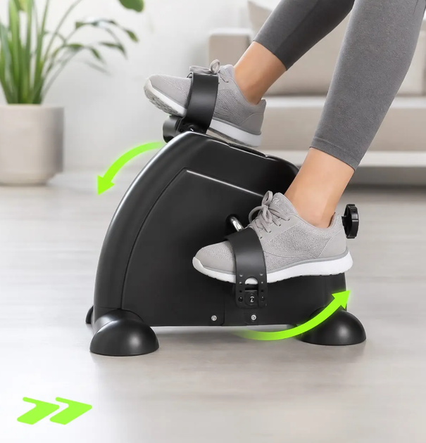 Мини-велотренажер Scoopes BodySpin Plus 114927 для рук и ног с LCD-дисплеем и регулировкой сопротивления - Фото 6 Мини-велотренажер Scoopes BodySpin Plus 114927 для рук и ног с LCD-дисплеем и регулировкой сопротивления - изображение 6