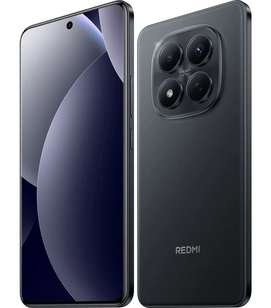 Смартфон Redmi Note 15 Pro 4G NFC 8/256Gb Black (з блоком живлення) - зображення 3