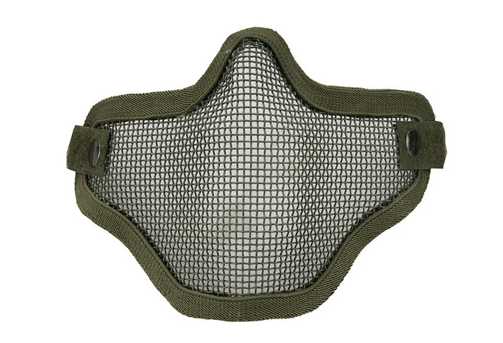 Защитная маска легкая для страйкбола GFC Accessories Stalker Type, цвет olive, страйкбольная металлическая - изображение 2