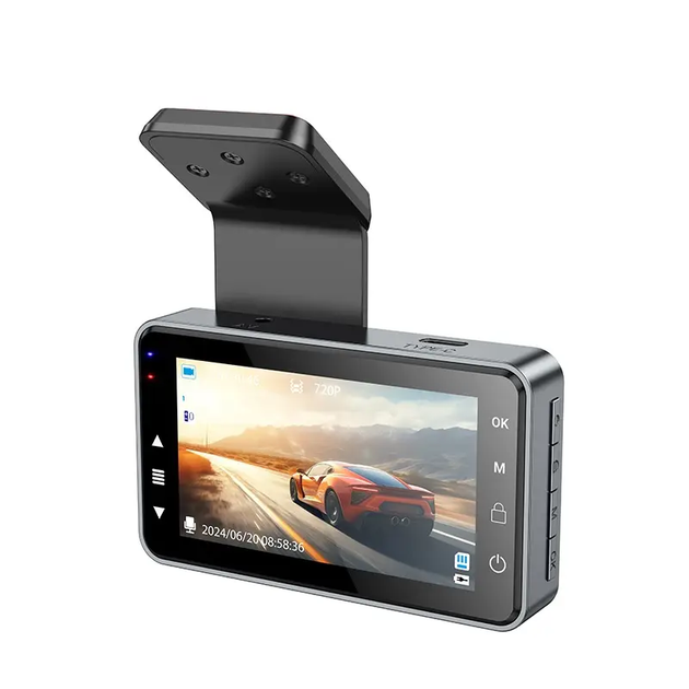 Відеореєстратор для авто HOCO DV9 3-inch screen driving recorder (720P) - зображення 2