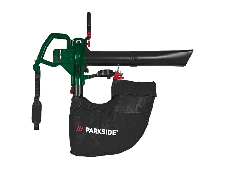 Садовий пилосос Parkside PLESB 3000 В2 3 в 1 з функцією подрібнення листя пилосос, повітродувка, - изображение 3