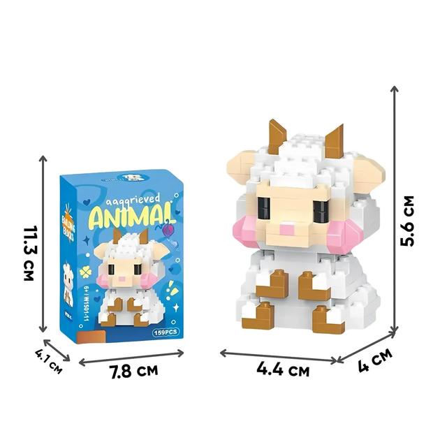 Конструктор Lelebrother Animal Goat - изображение 4