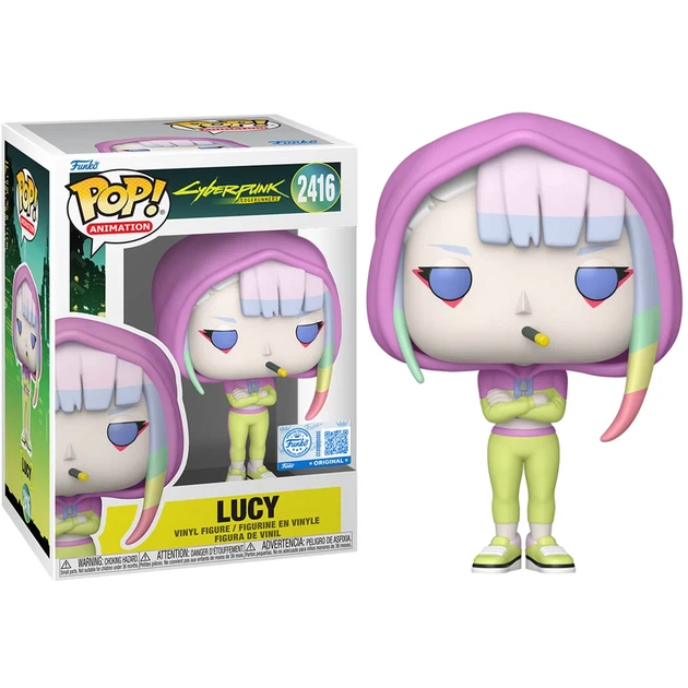 Фігурка Funko Pop Cyberpunk - Lucy in Hoodie / Фанко Поп Кіберпанк - Люсі #2416 - Фото 1 Фігурка Funko Pop Cyberpunk - Lucy in Hoodie / Фанко Поп Кіберпанк - Люсі #2416 - зображення 1