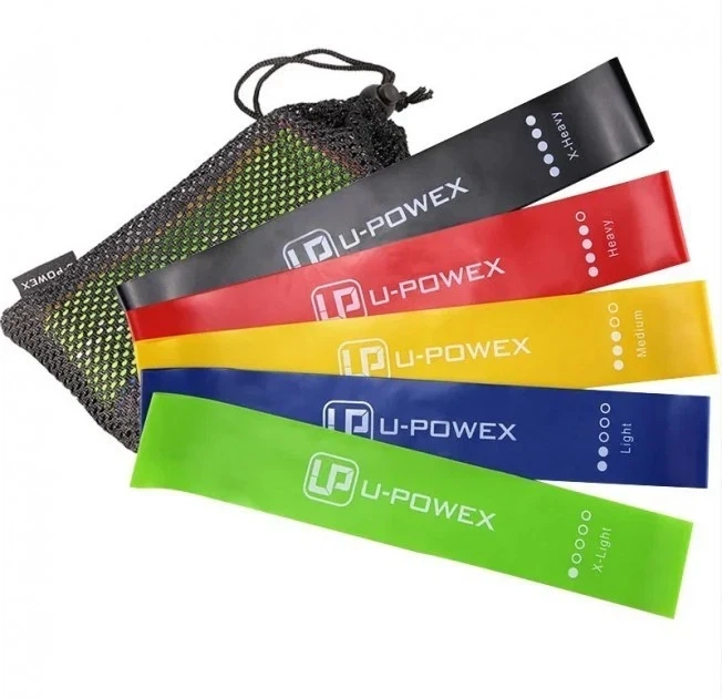 Набор фитнес резинок U-powex для кроссфита 5 шт Спортивные резинки для фитнеса - Фото 1 Набор фитнес резинок U-powex для кроссфита 5 шт Спортивные резинки для фитнеса - изображение 1