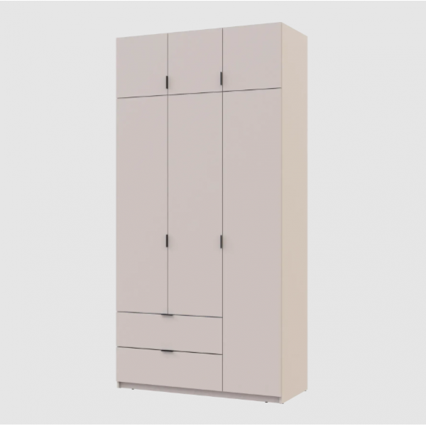 Відкривна шафа для одягу Doros Лукас Кашемір 3ДСП 120х50х240 (80737798) - Фото 1 Відкривна шафа для одягу Doros Лукас Кашемір 3ДСП 120х50х240 (80737798) - зображення 1