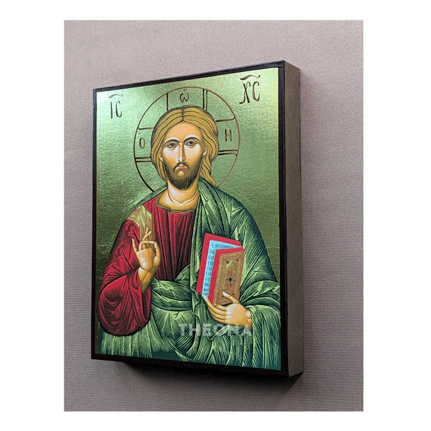 Икона Спаситель Иисус Христос 10×14 см - Фото 4 Икона Спаситель Иисус Христос 10×14 см - изображение 4