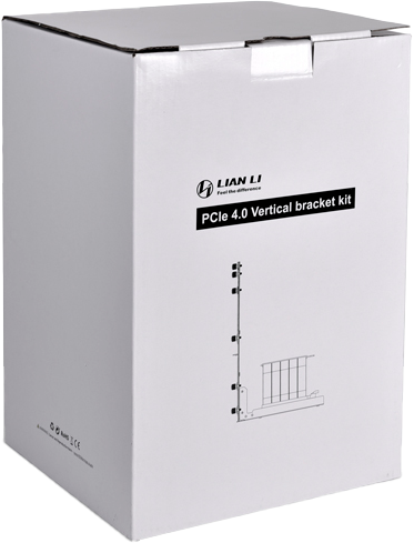 Тримач для відеокарти Lian Li O11D MINI PCIe 4.0 16X Black/White (O11DMINI-1W-4) - Фото 1 Тримач для відеокарти Lian Li O11D MINI PCIe 4.0 16X Black/White (O11DMINI-1W-4) - зображення 1