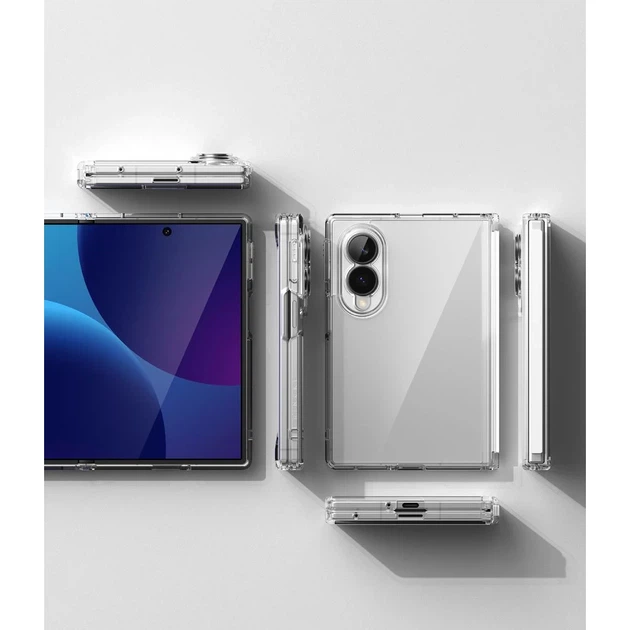 Чехол Ringke Fusion Flap для Samsung Galaxy Fold 8 Clear (8800328819351) - изображение 5