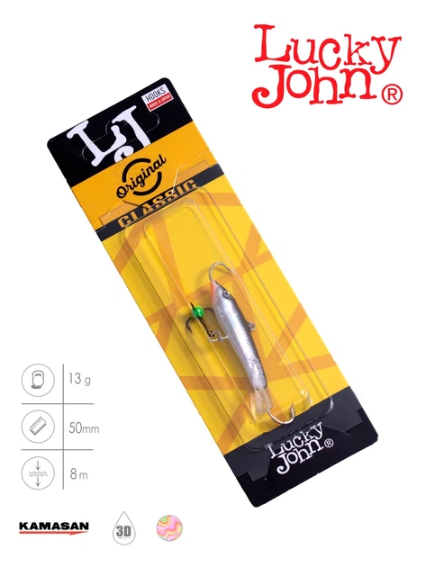 Балансир Lucky John CLASSIC 5 50мм 13г пластик 13H - изображение 5