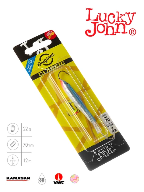 Балансир Lucky John CLASSIC 7 70 мм 15 г морозостойкий пластик цвет 15H - изображение 3
